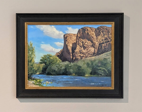"The Westward Wind Calls" 12 x 16 inches - Image 2